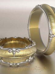 Обручальные кольца VGOK0169 из Желтое золото от Ювелирный Дом Версаль 2