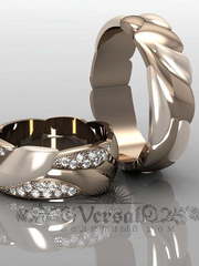 Обручальные кольца VGOK0149 из Розовое (красное) золото от Ювелирный Дом Версаль 1