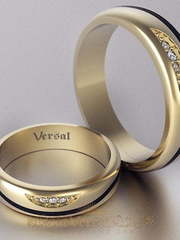 Обручальные кольца VGOK0008 из Желтое золото от Ювелирный Дом Версаль 1