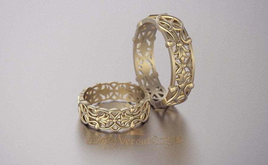 Обручальные кольца VGOK0167 из Желтое золото от Ювелирный Дом Версаль 1
