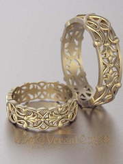 Обручальные кольца VGOK0167 из Желтое золото от Ювелирный Дом Версаль 1