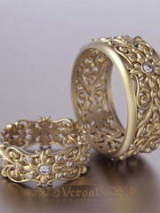 Обручальные кольца VGOK1110 из Желтое золото, Комбинированные от Ювелирный Дом Версаль 1