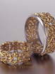 Обручальные кольца VGOK1110 из Желтое золото, Комбинированные от Ювелирный Дом Версаль 2