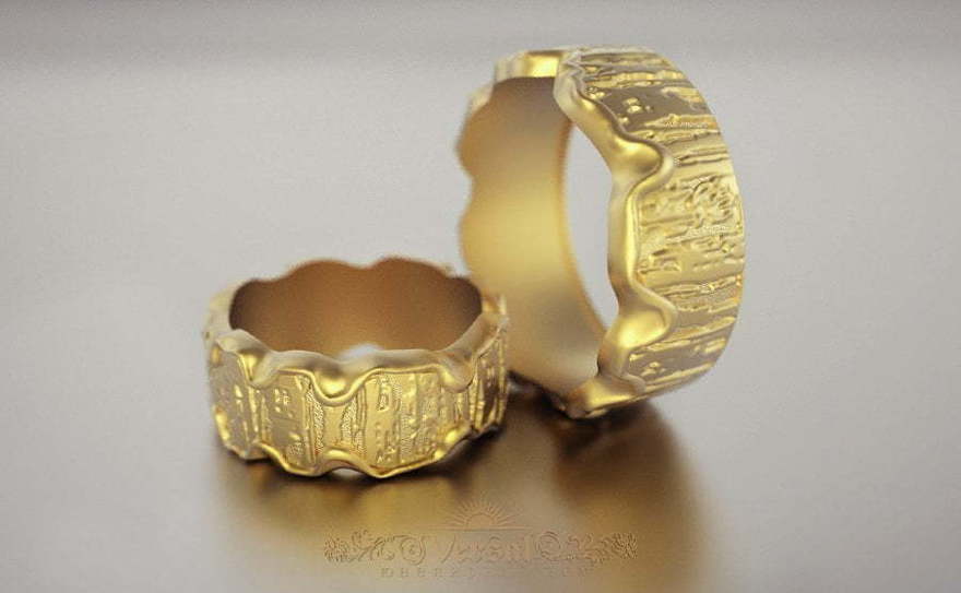 Обручальные кольца VGOK0160 из Желтое золото от Ювелирный Дом Версаль 1