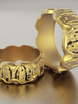 Обручальные кольца VGOK0160 из Желтое золото от Ювелирный Дом Версаль 2