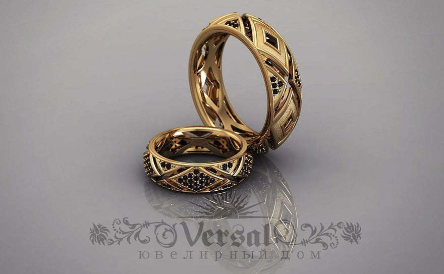 Обручальные кольца VGOK0065 из Желтое золото от Ювелирный Дом Версаль 2