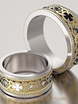 Обручальные кольца VGOK0133 из Комбинированные от Ювелирный Дом Версаль 1
