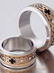 Обручальные кольца VGOK0133 из Комбинированные от Ювелирный Дом Версаль 3