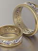 Обручальные кольца VGOK0124 из Комбинированные от Ювелирный Дом Версаль 2