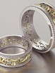 Обручальные кольца VGOK0124 из Комбинированные от Ювелирный Дом Версаль 3