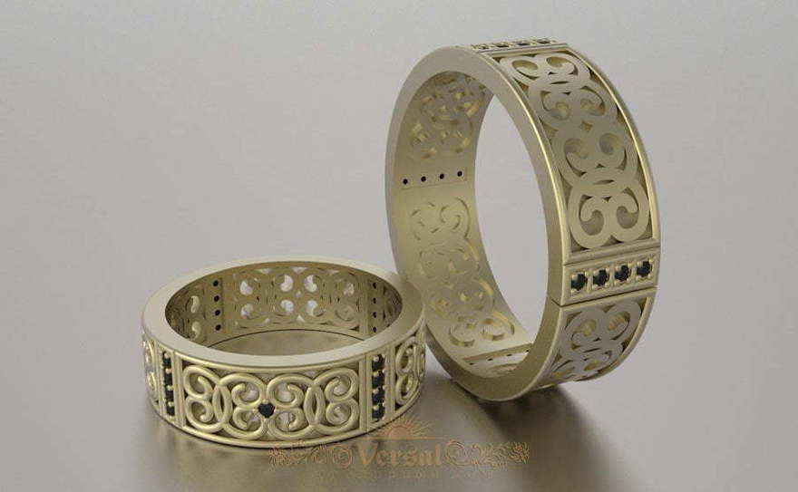 Обручальные кольца VGOK0179 из Желтое золото от Ювелирный Дом Версаль 2