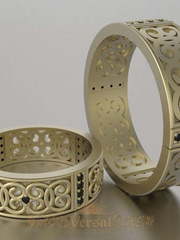 Обручальные кольца VGOK0179 из Желтое золото от Ювелирный Дом Версаль 2