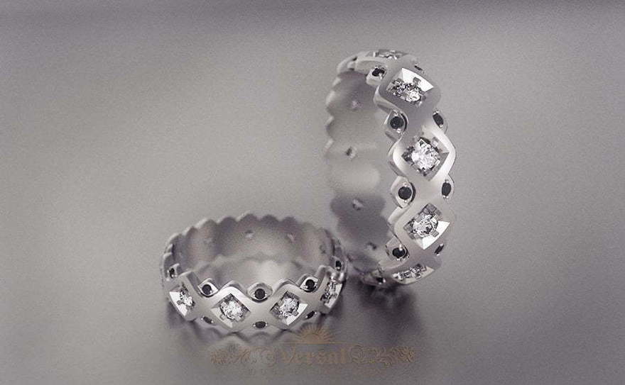 Обручальные кольца VGOK0010 из Белое золото, Платина от Ювелирный Дом Версаль 3