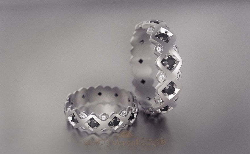 Обручальные кольца VGOK0010 из Белое золото, Платина от Ювелирный Дом Версаль 4