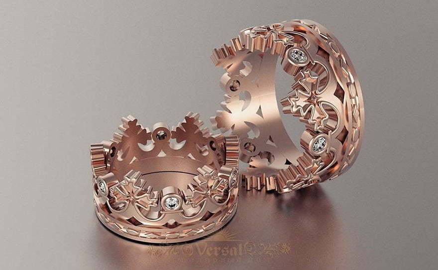 Обручальные кольца VGOK0067 из Розовое (красное) золото от Ювелирный Дом Версаль 1