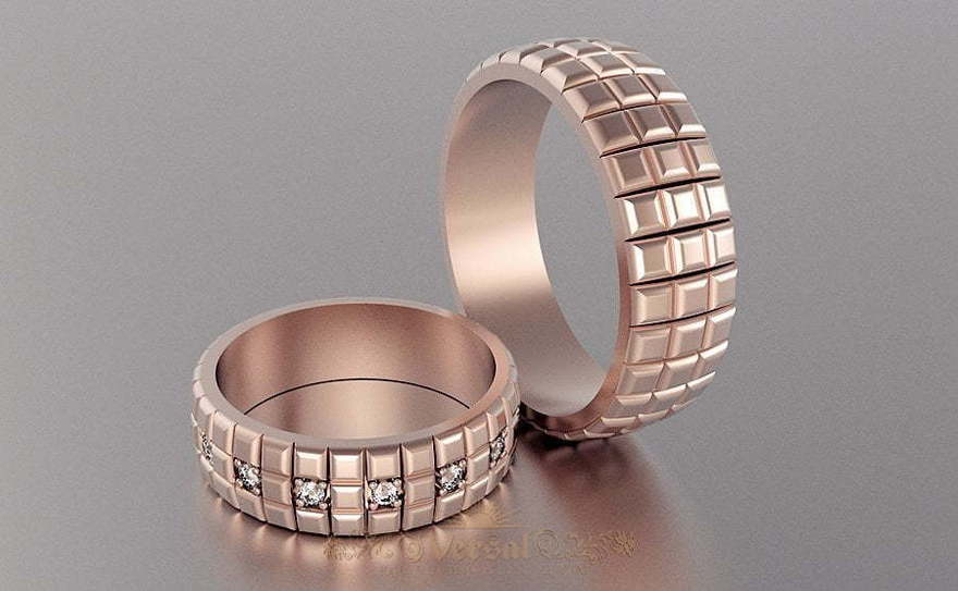 Обручальные кольца VGOK0147 из Розовое (красное) золото от Ювелирный Дом Версаль 1