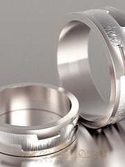 Обручальные кольца VGOK0077 из Белое золото, Платина от Ювелирный Дом Версаль 1