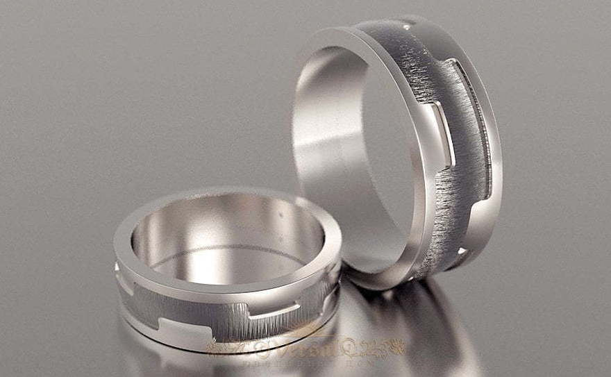 Обручальные кольца VGOK0077 из Белое золото, Платина от Ювелирный Дом Версаль 2