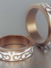 Обручальные кольца VGOK0144 из Розовое (красное) золото от Ювелирный Дом Версаль 1