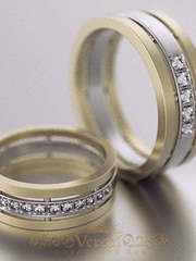 Обручальные кольца VGOK0041 из Комбинированные от Ювелирный Дом Версаль 1