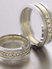 Обручальные кольца VGOK0041 из Комбинированные от Ювелирный Дом Версаль 2
