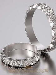 Обручальные кольца VGOK0016 из Белое золото, Платина от Ювелирный Дом Версаль 1