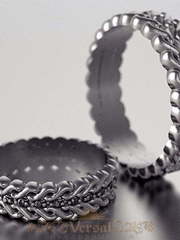 Обручальные кольца VGOK0131 из Белое золото, Платина от Ювелирный Дом Версаль 2