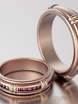 Обручальные кольца VGOK0064 из Розовое (красное) золото от Ювелирный Дом Версаль 1