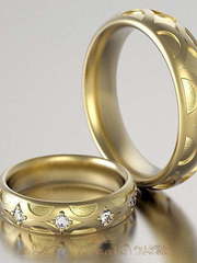 Обручальные кольца VGOK0134 из Желтое золото от Ювелирный Дом Версаль 1