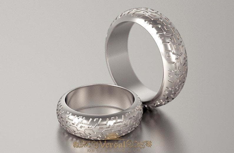 Обручальные кольца VGOK0045 из Белое золото, Платина от Ювелирный Дом Версаль 1