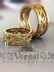 Обручальные кольца VGOK0091 из Белое золото, Желтое золото, Платина от Ювелирный Дом Версаль 3