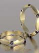 Обручальные кольца VGOK0053 из Желтое золото от Ювелирный Дом Версаль 3