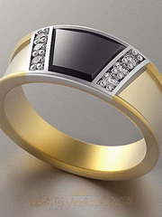 Обручальное кольцо VGMK0016 из Желтое золото от Ювелирный Дом Версаль 1