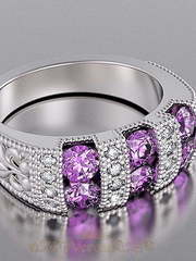 Помолвочное кольцо VGJK0189 из Белое золото от Ювелирный Дом Версаль 2