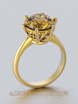 Помолвочное кольцо из желтого золота VGJK0187 из Желтое золото от Ювелирный Дом Версаль 2