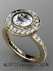 Помолвочное кольцо VGJK0056 из Белое золото, Желтое золото от Ювелирный Дом Версаль 3