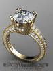 Помолвочное кольцо VGJK0050 из Белое золото, Желтое золото от Ювелирный Дом Версаль 3