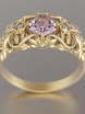 Помолвочное кольцо VGPK0083 из Желтое золото от Ювелирный Дом Версаль 1