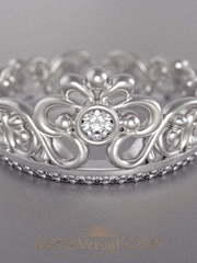 Помолвочное кольцо VGPK0106 из Белое золото от Ювелирный Дом Версаль 1