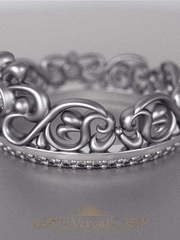 Помолвочное кольцо VGPK0106 из Белое золото от Ювелирный Дом Версаль 2