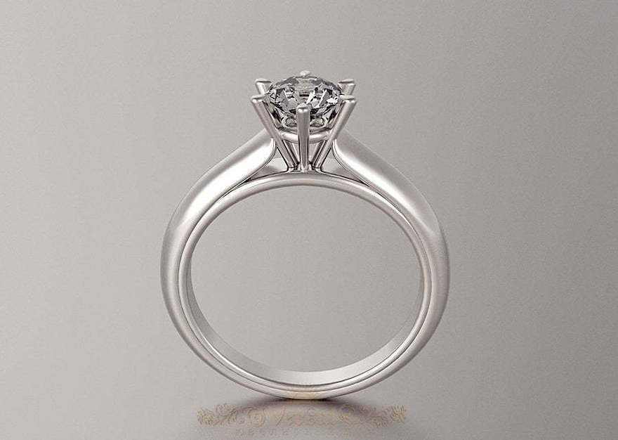 Помолвочное кольцо VGPK0044 из Белое золото от Ювелирный Дом Версаль 1