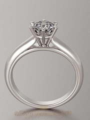 Помолвочное кольцо VGPK0044 из Белое золото от Ювелирный Дом Версаль 1