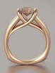 Помолвочное кольцо VGPK0057 из Розовое (красное) золото от Ювелирный Дом Версаль 1