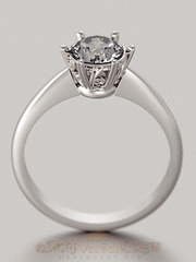 Помолвочное кольцо VGPK0088 из Белое золото, Желтое золото от Ювелирный Дом Версаль 1